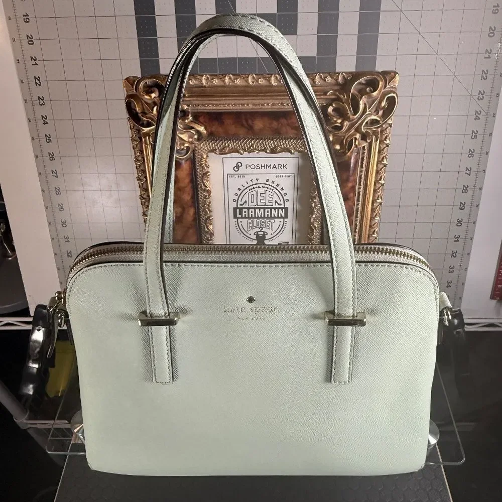 KATE SPADE ®  | CEDER STREET MAIZE | HANDBAG | PALE MINT | XLNT |